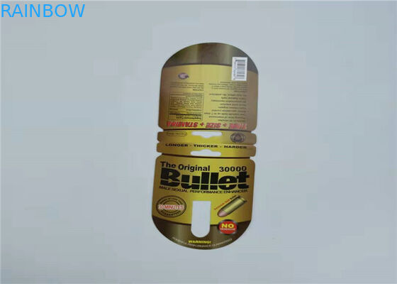 บรรจุภัณฑ์บัตรตุ่มที่ทนทานสำหรับแรดซีรีส์ 777-30K 8-50000 ช่วยเพิ่มไดรฟ์ทางเพศ