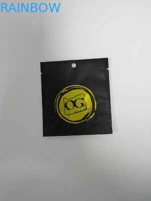 3.5 / 7 กรัมพลาสติก Mylar Ziplock กลิ่นถุงกันวัชพืชสำหรับบรรจุภัณฑ์ดอกไม้ Gummies