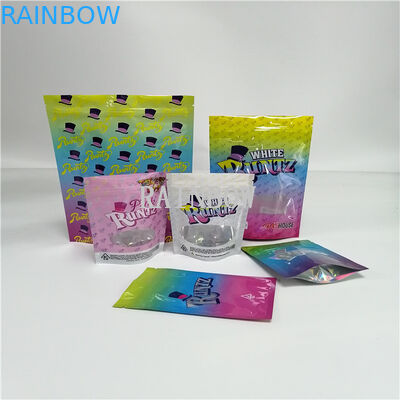 ถุงป้องกันเด็กสำหรับพิสูจน์ความหนา 100-180 Mic สำหรับคุกกี้ 3.5 กรัม