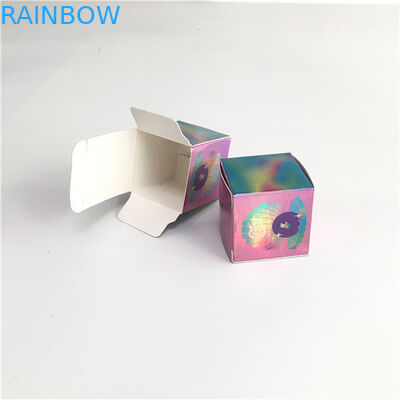 ขนาดที่กำหนดเองบรรจุภัณฑ์ธูปสมุนไพรพับกล่องกระดาษการ์ดแสดงผลพร้อมพิมพ์โลโก้