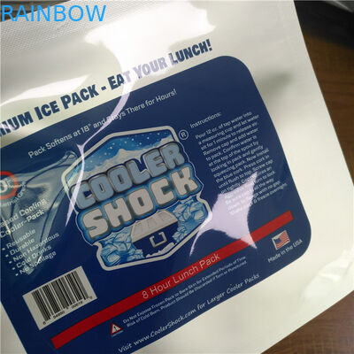 เครื่องดื่มนำมาใช้ใหม่ลุกขึ้นยืนกระเป๋าซิปย่อยสลายได้แพคเกจอาหารถุงเครื่องเทศด้วยพวย