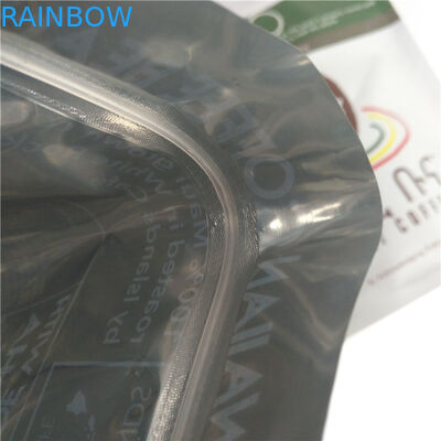 Doypack เมล็ดกาแฟถุงชาบรรจุภัณฑ์ถุงย่อยสลายได้สำหรับผลิตภัณฑ์ผง