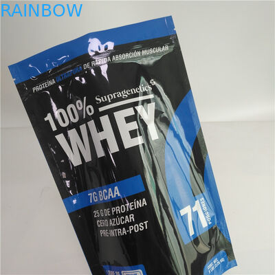 Stand Up Pouch ถุงขนมพิมพ์แบบกำหนดเองกาแฟผงช็อคโกแลตขนาดบรรจุ 5 ปอนด์ 2 กก