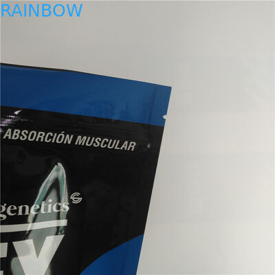 Stand Up Pouch ถุงขนมพิมพ์แบบกำหนดเองกาแฟผงช็อคโกแลตขนาดบรรจุ 5 ปอนด์ 2 กก