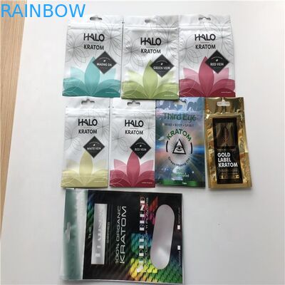 ผนึกฟอยล์อลูมิเนียมฟอยล์ปิดผนึกสามด้านอาหารถุงกันความชื้น