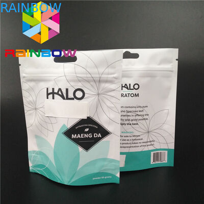 ยืนขึ้นถุงฟอยล์บรรจุภัณฑ์พิสูจน์พิมพ์กลิ่นเองสำหรับยา Kraton