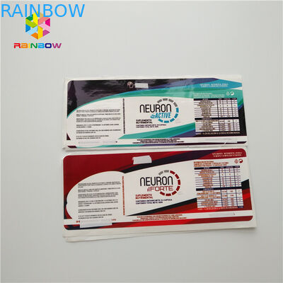 Dropper Shrink Sleeve Labels สติกเกอร์เภสัชกรรมขวดแก้ว 30ml ขวดสำหรับสเตียรอยด์