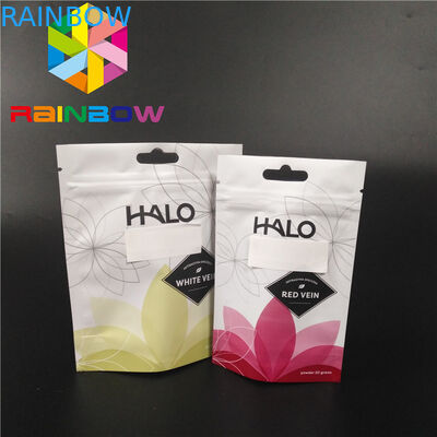 Royal Kratom Bali Ziplock Aluminium Foil Bags สำหรับเครื่องเทศผงวัชพืช Herb Cbd Products