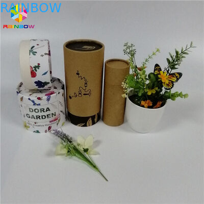 อาหารเกรดย่อยสลายได้กล่องกระดาษบรรจุภัณฑ์หลอดกระดาษแข็งผิวด้านเสร็จ