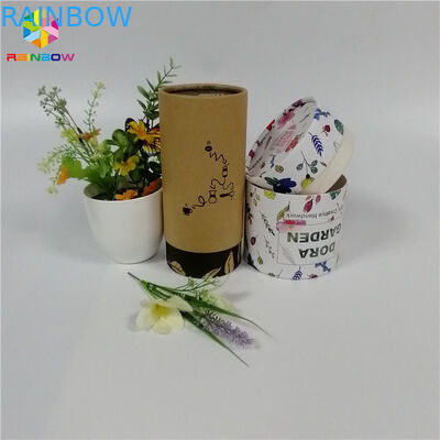 อาหารเกรดย่อยสลายได้กล่องกระดาษบรรจุภัณฑ์หลอดกระดาษแข็งผิวด้านเสร็จ