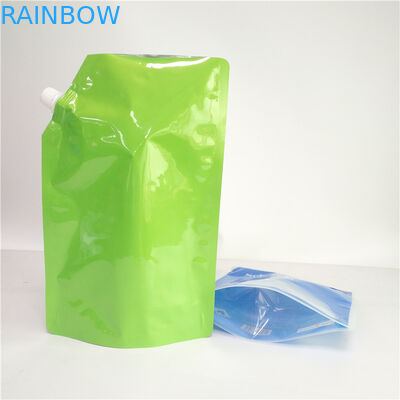 ถุงพวยแบบพับได้พลาสติกบรรจุภัณฑ์ Bpa Free 3L 5L 10L สำหรับน้ำดื่ม