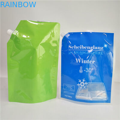 ถุงพวยแบบพับได้พลาสติกบรรจุภัณฑ์ Bpa Free 3L 5L 10L สำหรับน้ำดื่ม