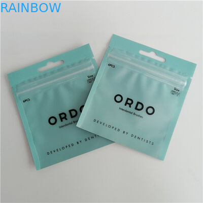 อลูมิเนียมฟอยล์ซิปล็อคถุงพลาสติกบรรจุภัณฑ์ผนึกสามด้านปิดผนึก