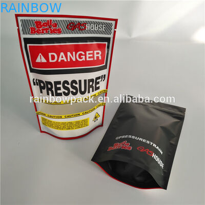 บรรจุภัณฑ์ธูปสมุนไพรกันกลิ่น Childproof Ziplocke Stoney Patch Bag 3.5g