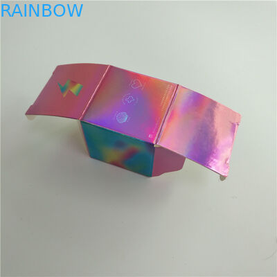เครื่องประดับบรรจุภัณฑ์กล่องกระดาษพิมพ์แบบกำหนดเองด้วยผลโฮโลแกรมโฮโลแกรม