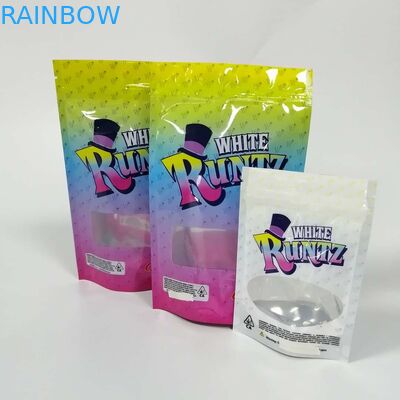 Stand Up Ziplock Gummy Bear Grip ถุงซีลคุกกี้ Runtz Gruntz วัชพืชบรรจุภัณฑ์