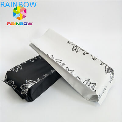 ความร้อนตราอาหารถุงพลาสติกบรรจุภัณฑ์ถุงกาแฟผนึกขนาดที่กำหนดเอง