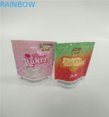 หนึ่งปอนด์ถุงฟอยล์อลูมิเนียมที่กำหนดเอง Mylar ซิปกลิ่นพิมพ์หลักฐาน Rotogravure