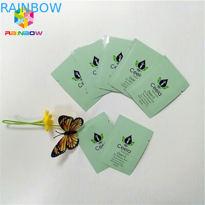 หลายสีพาสเทล Mylar ฟอยล์ความร้อนถุงปิดผนึกด้านบนเปิดด้วยรอยฉีกขาด 6x9cm