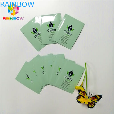 กระเป๋าเครื่องสำอางค์ Smell Proof ขนาดที่กำหนดเองสำหรับใบดอกไม้แพทย์