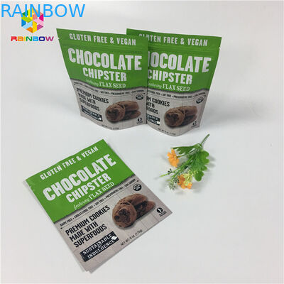 กราเวียร์พิมพ์ Stand Up Ziplock บรรจุถุงผงวานิลลากาแฟ / นมโปรตีน