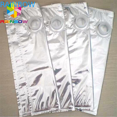 ถุงอลูมิเนียมฟอยล์ขนาด 330 มล. ตู้ไวน์แดง BIB เครื่องดื่มก๊อกหัดดื่มบรรจุภัณฑ์