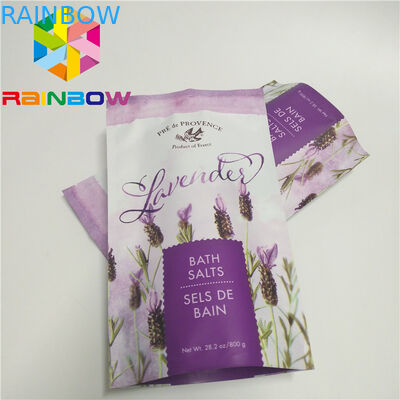 กระเป๋าเครื่องสำอางซิปซีลความร้อน, อลูมิเนียมฟอยล์บรรจุภัณฑ์มาสก์หน้าสำหรับการดูแลผิว