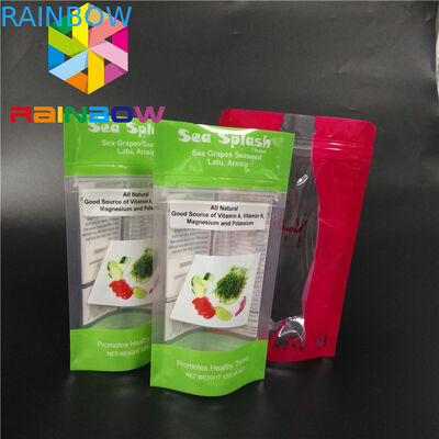 อลูมิเนียมฟอยล์ย่อยสลายได้ Stand Up Pouch บรรจุภัณฑ์ Bath Crumble Salt Body Bag