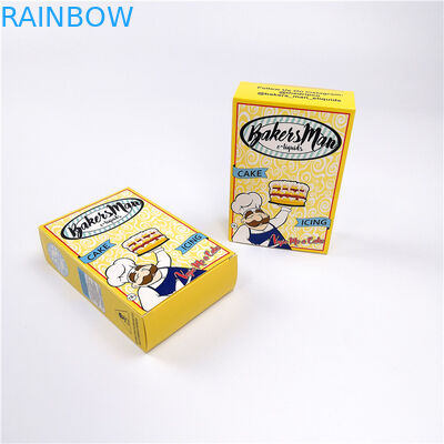 กระดาษแข็งลูกฟูกกล่องกระดาษพิมพ์แบบกำหนดเองสี CMYK สำหรับบรรจุภัณฑ์อาหารด้านนอก