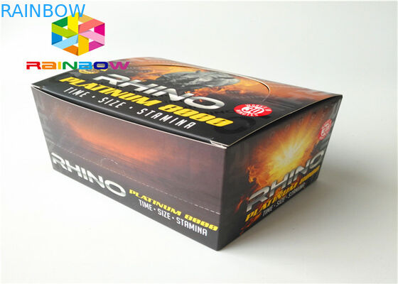 กล่องกระดาษทิชชูห่อขวดเครื่องดื่มเสริมด้วยฉลากสติกเกอร์กาว