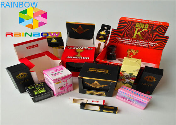 กล่องรีไซเคิลเคาน์เตอร์ขายปลีกกระดาษลูกฟูกสำหรับแสดงไอ Vape E- ของเหลว E- น้ำผลไม้