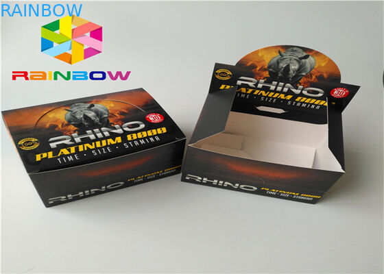 กล่องกระดาษลูกฟูกกระดาษแข็งแข็งแรงทนทานสีผสมกับ SGS FDA ได้รับการอนุมัติ