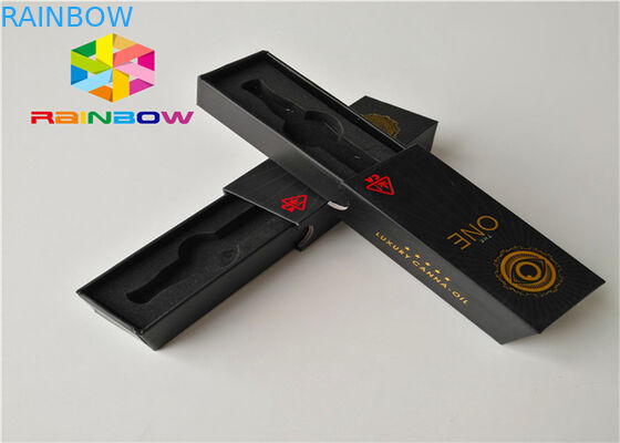 บรรจุภัณฑ์กล่องกระดาษอายุการใช้งานยาวนาน 0.5ml - 30ml CBD บรรจุขวดหยดน้ำมัน