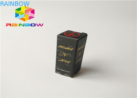 บรรจุภัณฑ์กล่องกระดาษอายุการใช้งานยาวนาน 0.5ml - 30ml CBD บรรจุขวดหยดน้ำมัน