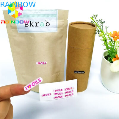 ป้ายแขนหดวัสดุอิพ็อกซี่การพิมพ์ออฟเซ็ทพร้อมมุมดตัดตรง