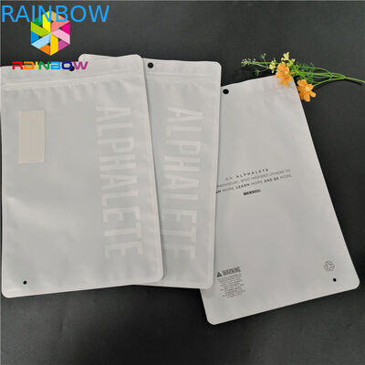 ซองซิปล็อคเมลามีนลามิเนตกันกลิ่นโลโก้พิมพ์แบบกำหนดเองได้ชัดเจน