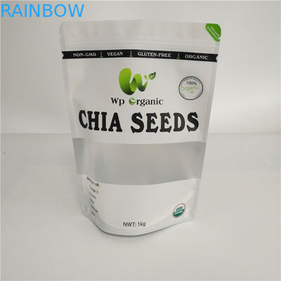 อลูมิเนียมพลาสติกขนมขบเคี้ยวถุงอาหารบรรจุภัณฑ์อาหารแห้งสำหรับเมล็ดปลาข้าวเครื่องเทศ