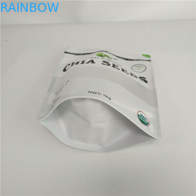 อลูมิเนียมพลาสติกขนมขบเคี้ยวถุงอาหารบรรจุภัณฑ์อาหารแห้งสำหรับเมล็ดปลาข้าวเครื่องเทศ