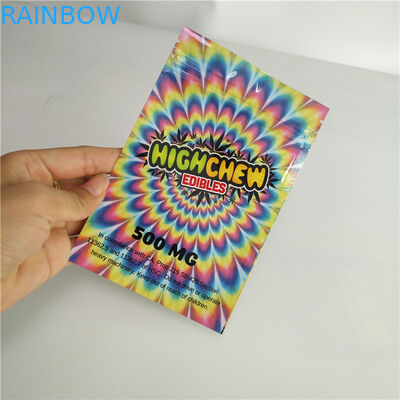 3.5g Custom Mylar Bags บรรจุภัณฑ์อลูมิเนียมฟอยล์สำหรับวัชพืช / สมุนไพร / ยา