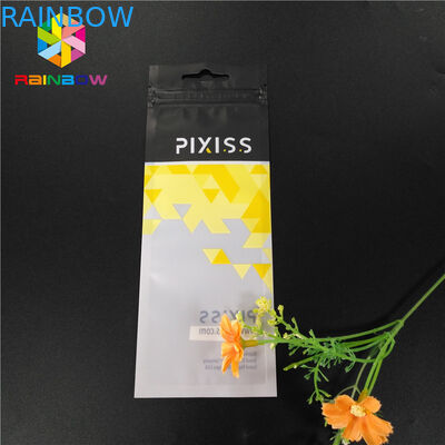 Matte Custom พิมพ์ถุงพลาสติกบรรจุภัณฑ์ Mylar Ziplock ถุงซีลความร้อน