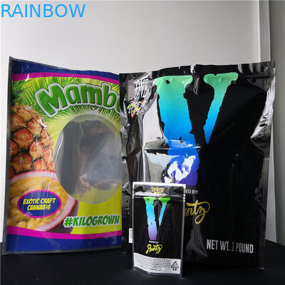 กลิ่นพลาสติกยืนขึ้นกระเป๋าดอกไม้ถุงบรรจุภัณฑ์ Mylar ผนึก