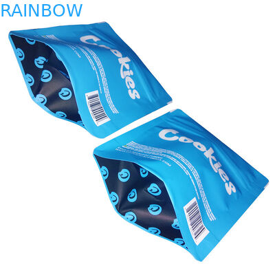 บรรจุภัณฑ์ธูปสมุนไพรทนทานมินิ Ziplock วัชพืช Mylar พลาสติกแคลิฟอร์เนียถุงคุกกี้