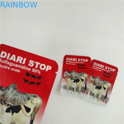 โมร็อกโกสัตว์เลี้ยงอาหารกระเป๋าพิมพ์กราเวีย 10 กรัมบรรจุภัณฑ์อาหารสุนัขความชื้นหลักฐาน