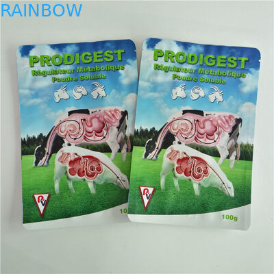 ไนจีเรียที่กำหนดเองพิมพ์ถุงบรรจุภัณฑ์อาหาร 100 กรัม 150 กรัมเครื่องเทศสายเลือดแพ็ค