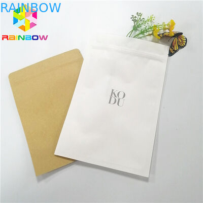 ถุงพลาสติกลามิเนตบรรจุภัณฑ์เกรดอาหาร Ziplock ผนึกบรรจุภัณฑ์