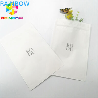 จาระบีหลักฐานพิมพ์แบบกำหนดเองยืนขึ้นถุงบรรจุภัณฑ์ผลไม้แห้งถั่วรีไซเคิลได้