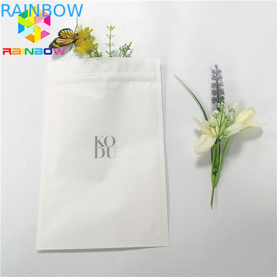 จาระบีหลักฐานพิมพ์แบบกำหนดเองยืนขึ้นถุงบรรจุภัณฑ์ผลไม้แห้งถั่วรีไซเคิลได้