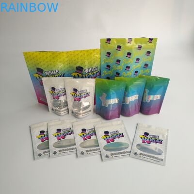กลิ่นพิสูจน์สมุนไพรธูปบรรจุภัณฑ์ Mylar CR Ziplock Runtz ถุงสำหรับเมล็ดดอกไม้วัชพืช