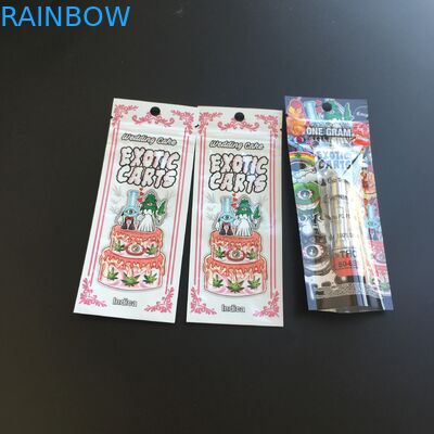 Mylar ฟอยล์ถุงพลาสติกบรรจุภัณฑ์ซิปพิมพ์แบบกำหนดเองสำหรับห่อยาสูบซิการ์