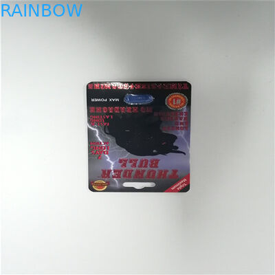 โพไซดอนบรรจุภัณฑ์บัตรยาตุ่มแข็ง Rox เพศ Enhancer แพ็คกระดาษรีไซเคิล